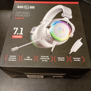 Słuchawki Gaming'owe Mad Dog GH800W-Komis MADEJ Dębica