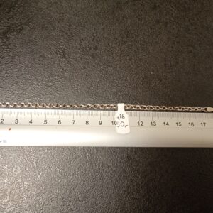 Srebrna Bransoleta p.925 waga 4,26g dł.~20cm -Komis MADEJ Dębica