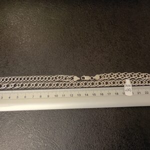 Srebrny łańcuszek p.925 waga 34,44g dł.~51cm -Komis MADEJ Dębica