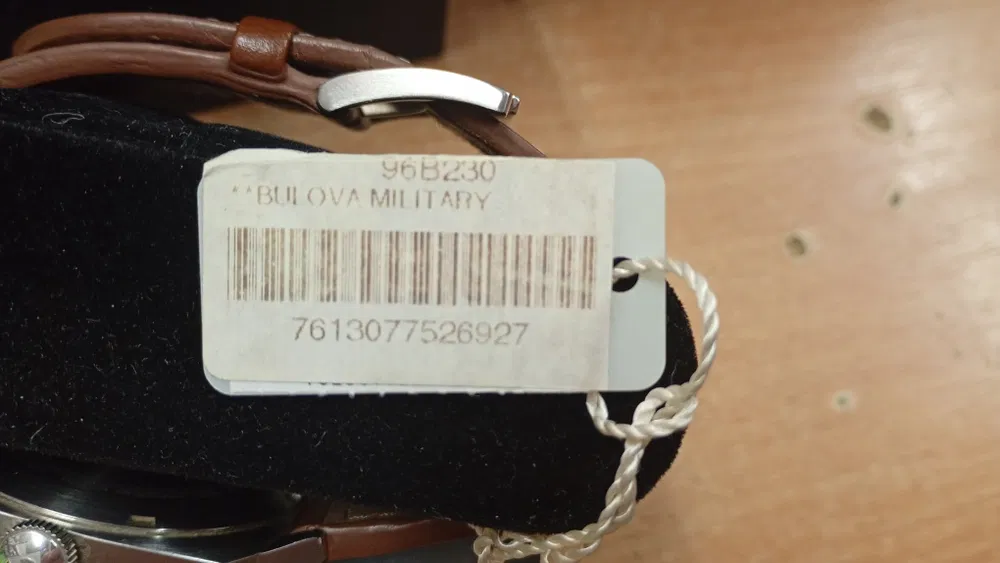 Zegarek Bulova 96B230 Military/Classic UHF262kHz Komis Madej Tarnów - obrazek 4