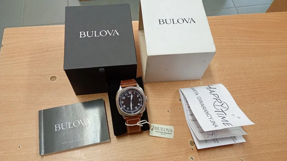 Zegarek Bulova 96B230 Military/Classic UHF262kHz Komis Madej Tarnów - obrazek 6