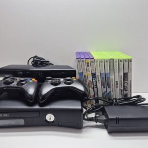 Konsola Xbox 360 S 2x pad, kinect, 12 gier Jasło Igielna