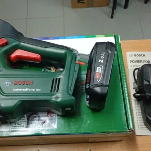 Kompresor akumulatorowy Bosch universalpump 18V komplet akumulator 2Ah ładowarka Komis Madej Tarnów